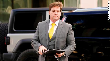 Craig Wright, who claims to have created Bitcoin, arrived in Miami court last month.