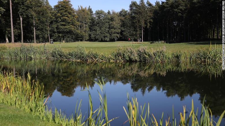 A general view of Woburn Golf Club on September 19, 2019.