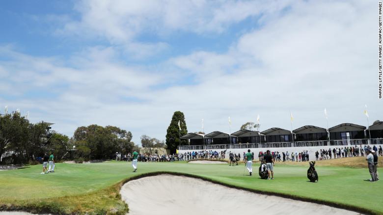 A general view of the Royal Melbourne Golf Course ahead of the 2019 Presidents Cup.