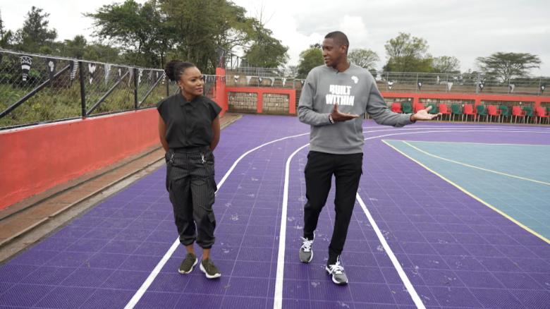 A mission to build 100 basketball courts across Africa