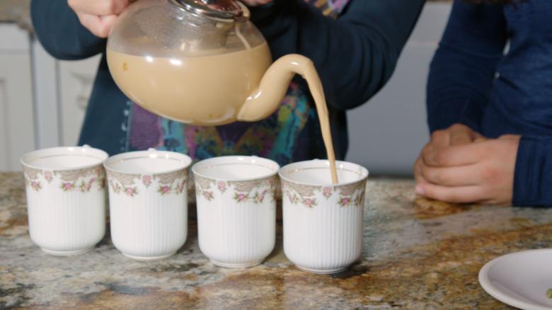 Gupta says making chai isn't just about the drink but also the tradition surrounding it.
