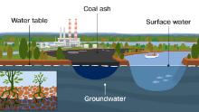 Environmentalists say site covers are not always an effective option for coal ash ponds where the coal ash is below ground level, with the soil below being saturated with water.  Because the plug does not prevent contamination from entering the environment.  Zone 