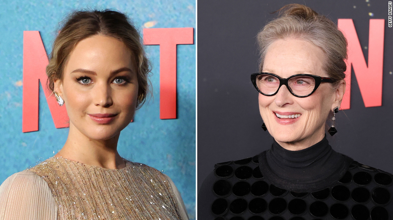 Jennifer Lawrence had to explain G.O.A.T. to Meryl Streep