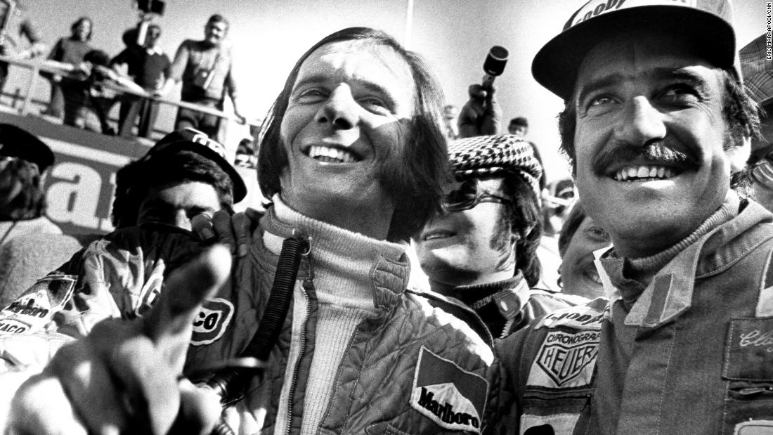 &lt;strong&gt;1974:&lt;/strong&gt; Emerson Fittipaldi (L) and Clay Regazzoni (R) entered the last race of the season in the US on equal points -- the first time in F1 history that this had happened. Brazil&#39;s Fittipaldi, whose grandson Pietro is a reserve and test driver for Haas, took the championship with a fourth place finish. 