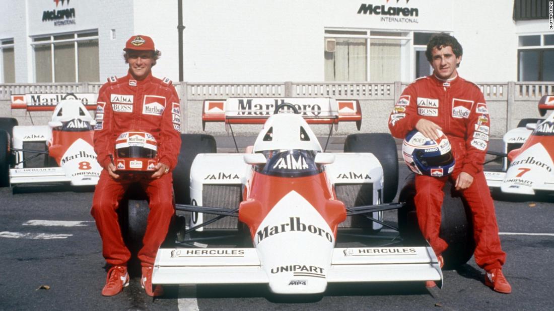 &lt;strong&gt;1984:&lt;/strong&gt; Niki Lauda (L) won the championship by 0.5 points -- the smallest margin in F1 history -- over Alain Prost (R) in Portugal. Lauda had trailed Nigel Mansell in the race, but the Brit retired with brake issues, moving Lauda to second to win the title over Prost.