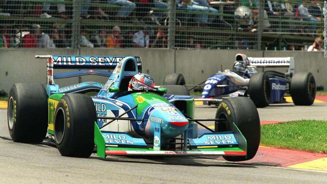 &lt;strong&gt;1994: &lt;/strong&gt;Having been separated by just a point heading into the final circuit in Australia, Michael Schumacher and Damon Hill collided on lap 36, retiring both from the race. The collision was ultimately deemed a racing incident by stewards, and Schumacher won his first championship.