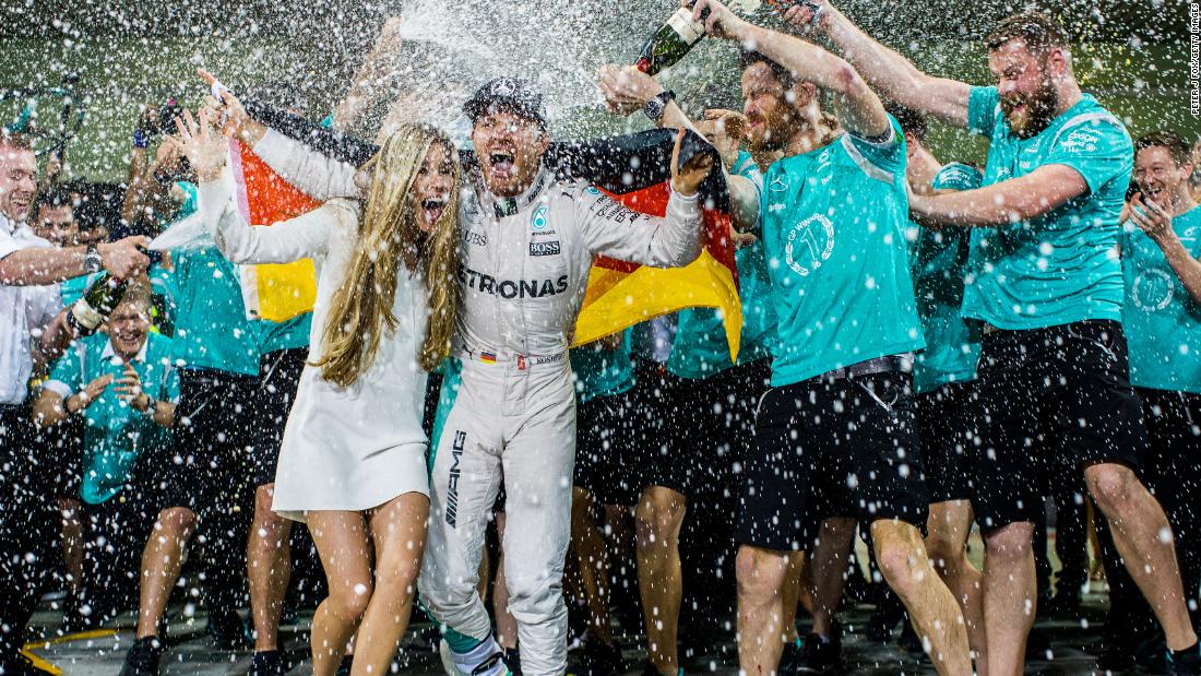 &lt;strong&gt;2016:&lt;/strong&gt; Nico Rosberg took the title from Mercedes teammate Lewis Hamilton in Abu Dhabi with a podium finish, despite the Brit taking pole. A week later, Rosberg retired from F1. 
