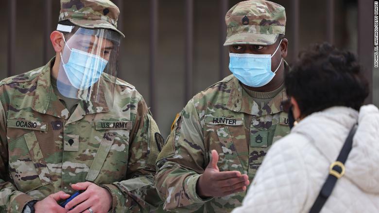 Three Northeast states deploy National Guard amid medical capacity crisis due to pandemic