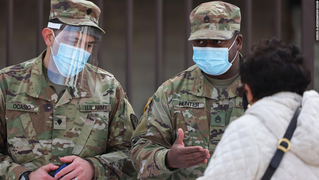 Three Northeast states deploy National Guard amid medical capacity crisis due to pandemic – CNN