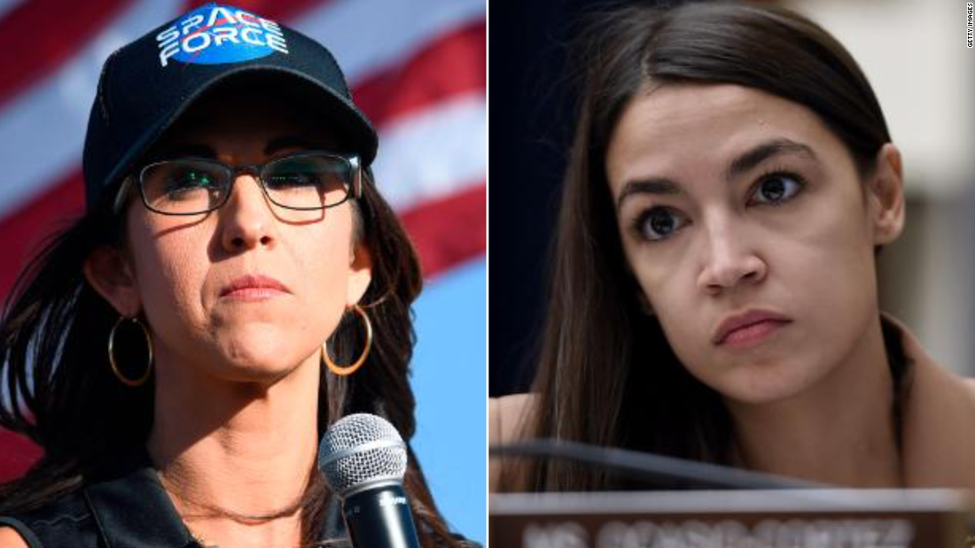 AOC reacts to Boebert's Christmas photo featuring kids with guns