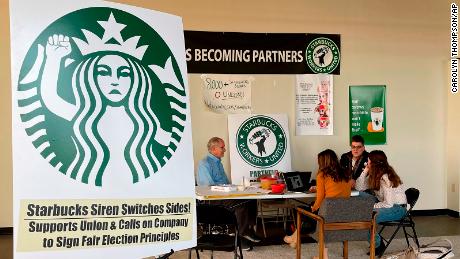 Starbucks workers at Buffalo store vote to unionize