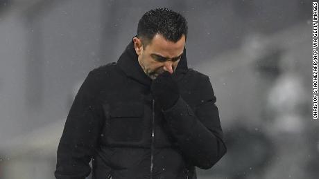 Barcelona coach Xavi was left frustrated by his team&#39;s performance.