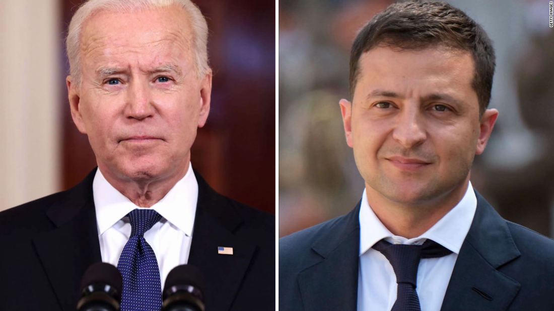 Biden tells Ukrainian president US ‘will reply decisively if Russia additional invades’