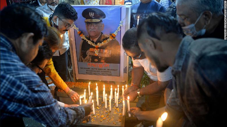 India pays tribute to helicopter crash victims ahead of funerals with military honors