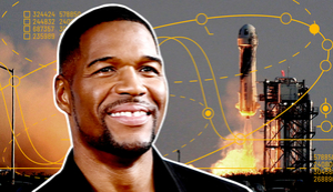 Michael Strahan And Alan Shepard's Daughter Rocket To The Edge Of Space ...