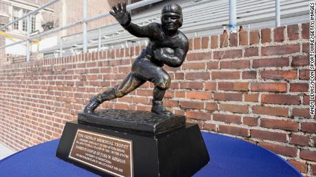 The Heisman Trophy is awarded annually to college football&#39;s most outstanding player.