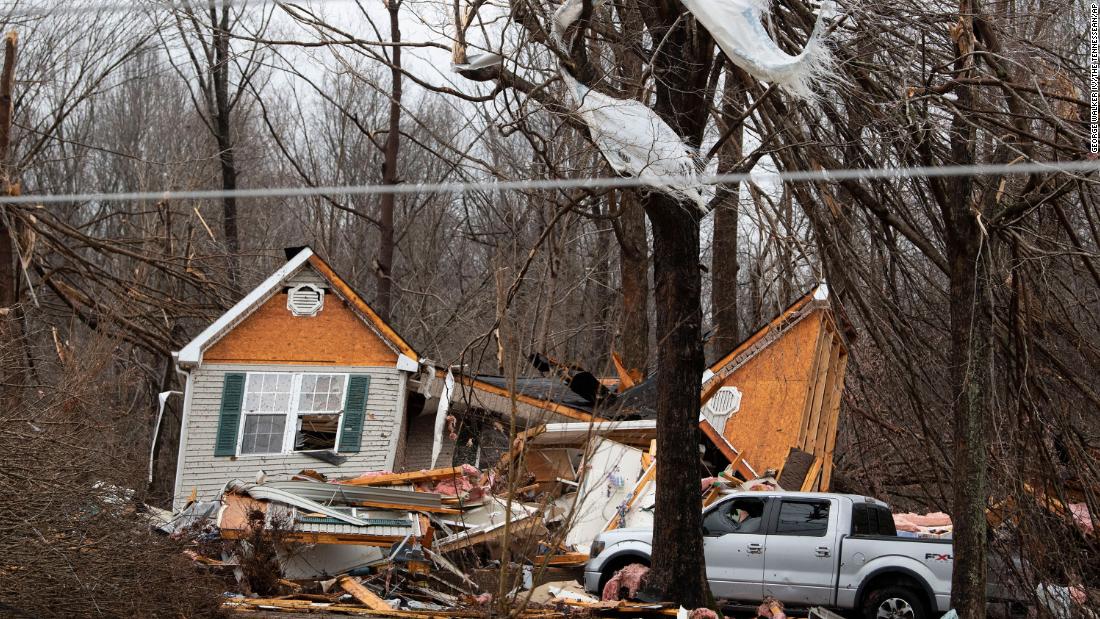 Tornado damage in Kentucky and other states Dec. 12, 2021