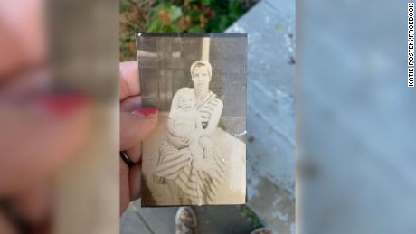A family photo was found more than 150 miles away after tornadoes struck