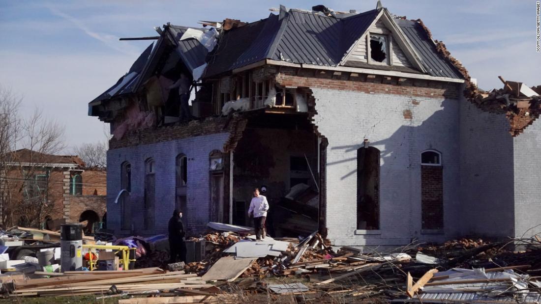 One of the tornadoes was on the ground for at least 128 miles, official says