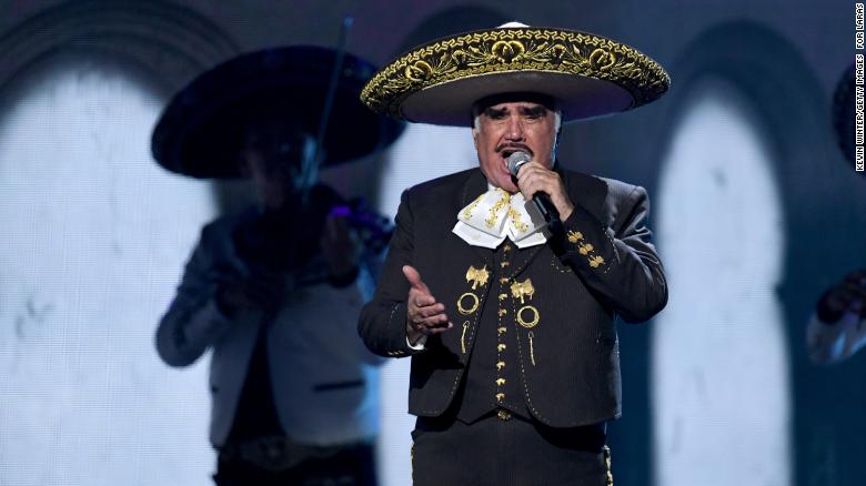 Legendary Mexican singer Vicente Fernandez passes away at age 81