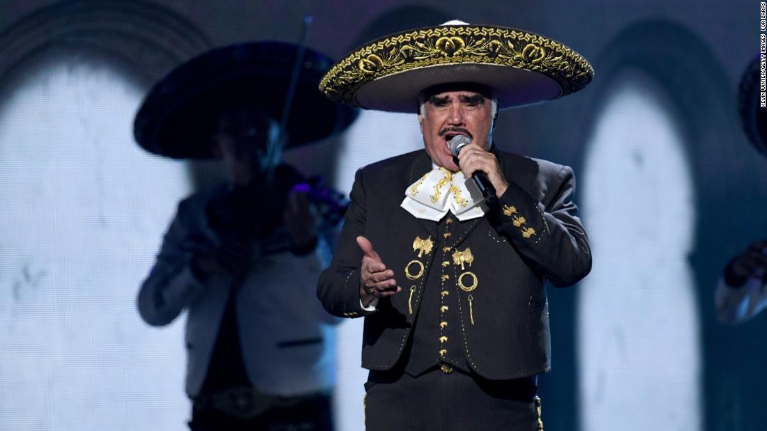 Legendary Mexican singer Vicente Fernandez passes away at age 81