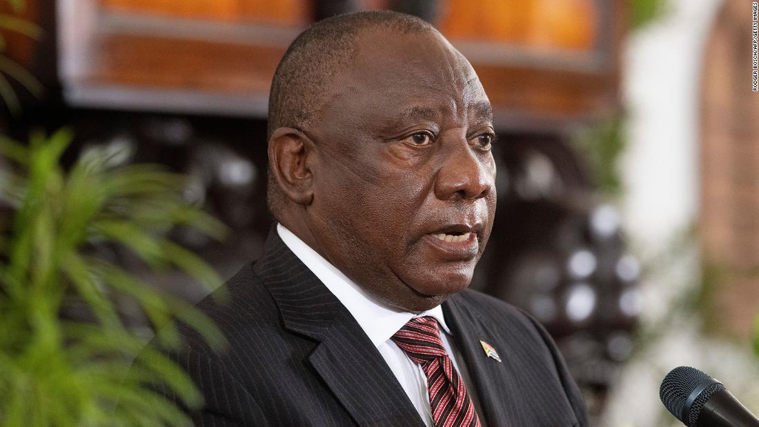 South African President Cyril Ramaphosa tests positive for Covid-19 with mild symptoms