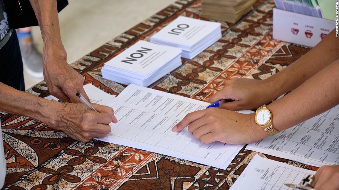 New Caledonia rejects independence in final vote amid referendum boycott