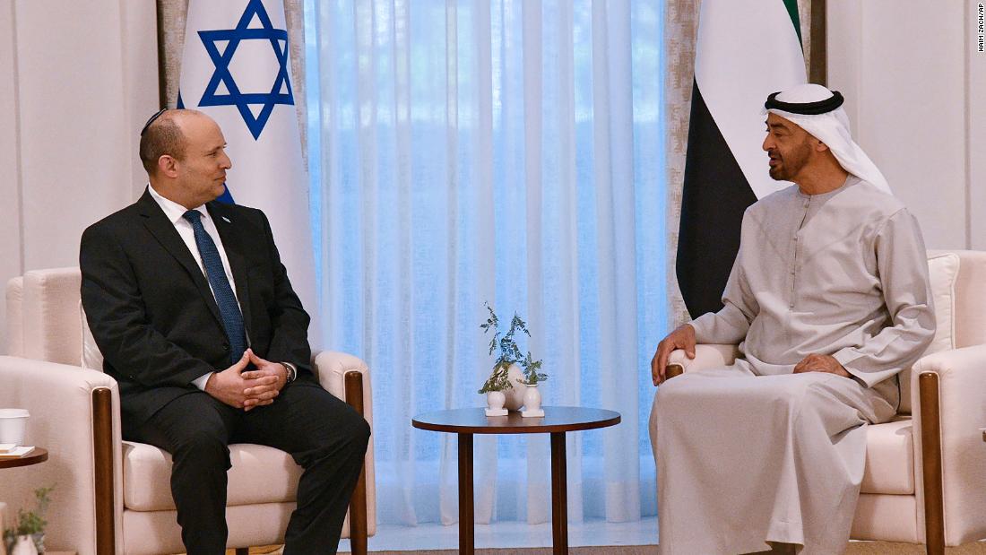 Israeli Prime Minister meets UAE Crown Prince at palace in Abu Dhabi – CNN
