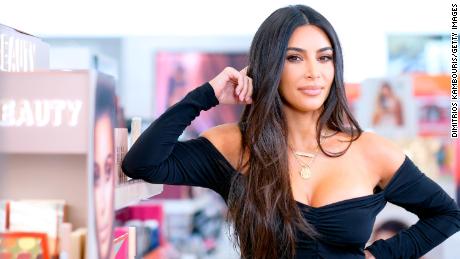 NEW YORK, NEW YORK - OCTOBER 24: Kim Kardashian attends KKW Beauty launch at ULTA Beauty on October 24, 2019 in New York City. 