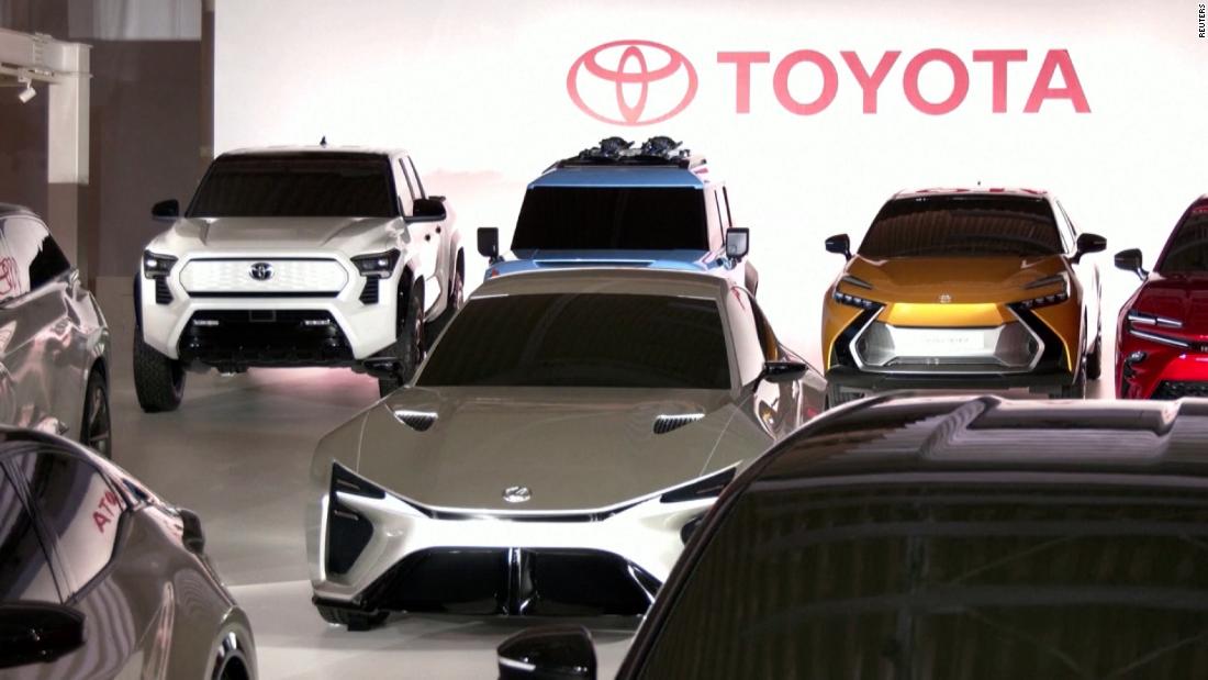 Toyota is spending  billion on electric cars to close gap on rivals