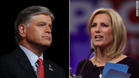 Here&#39;s how Sean Hannity and Laura Ingraham finally addressed news of their January 6 text messages
