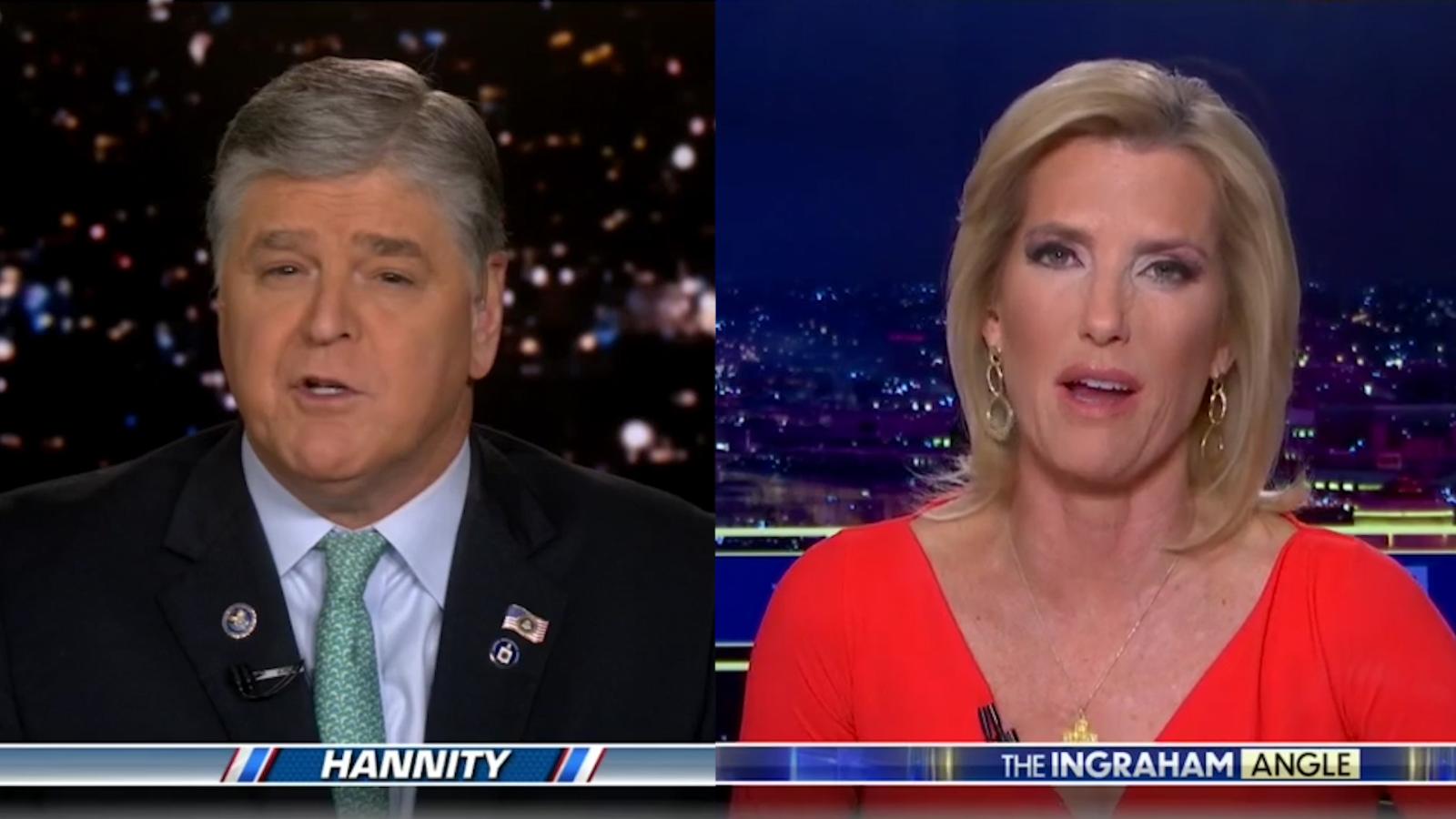 Sean Hannity and Laura Ingraham took 24 hours to address those Mark ...