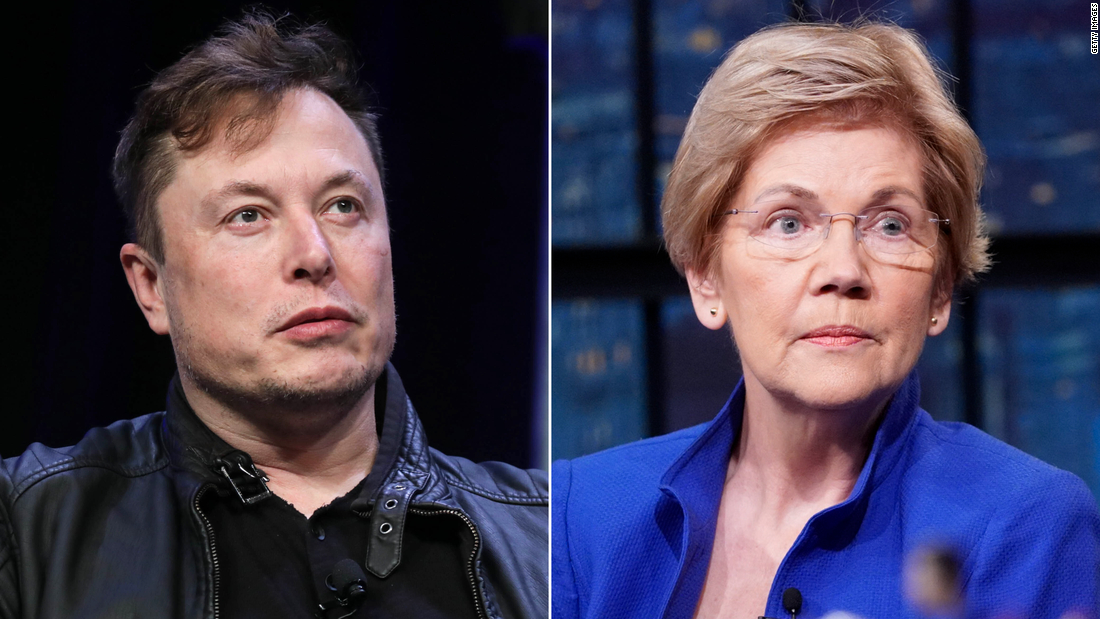 Elon Musk chiama Elizabeth Warren «Senator Karen», afferma che stabilirà una fattura fiscale record