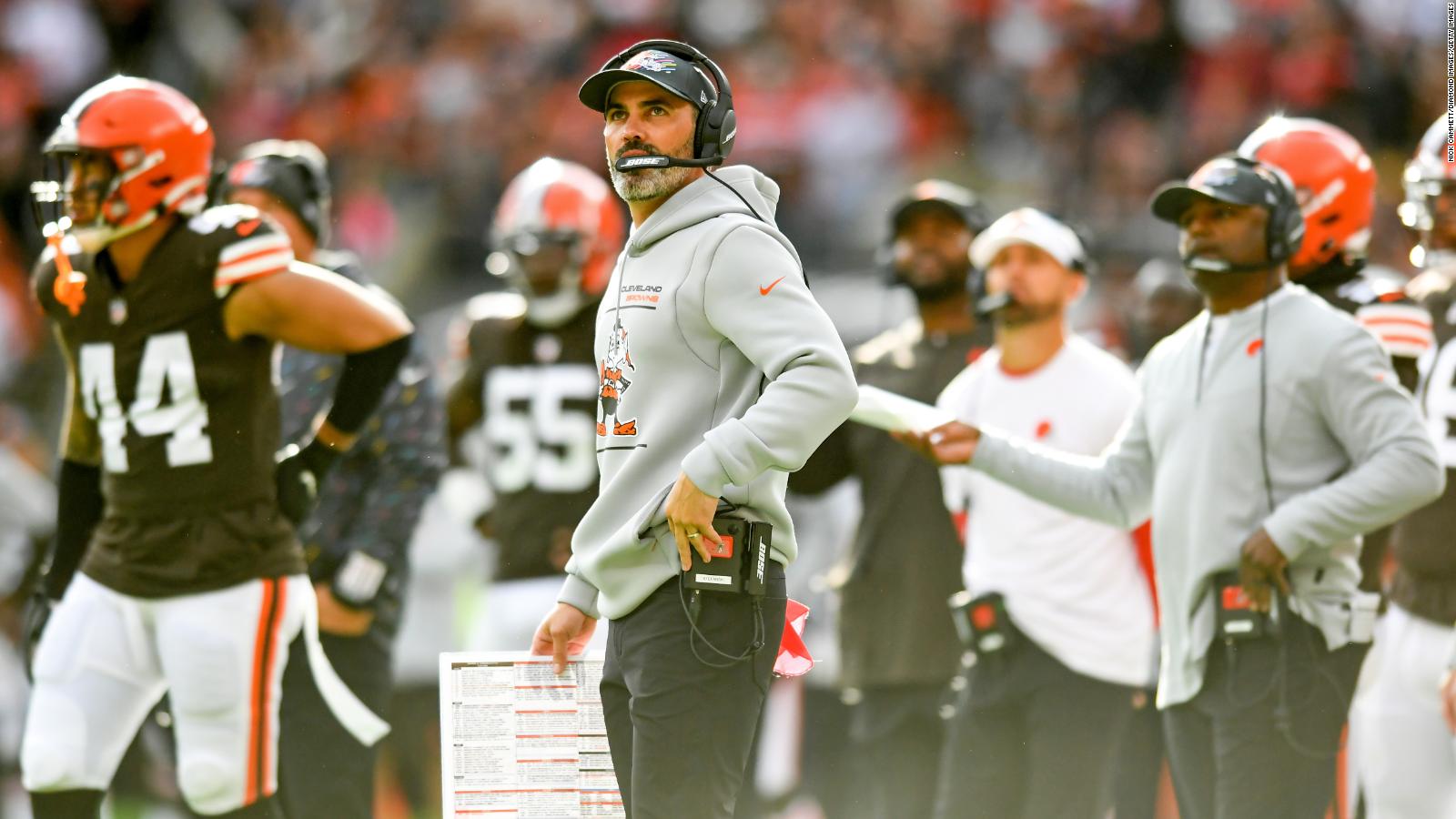 Kevin Stefanski: Cleveland Browns head coach tests positive for Covid ...