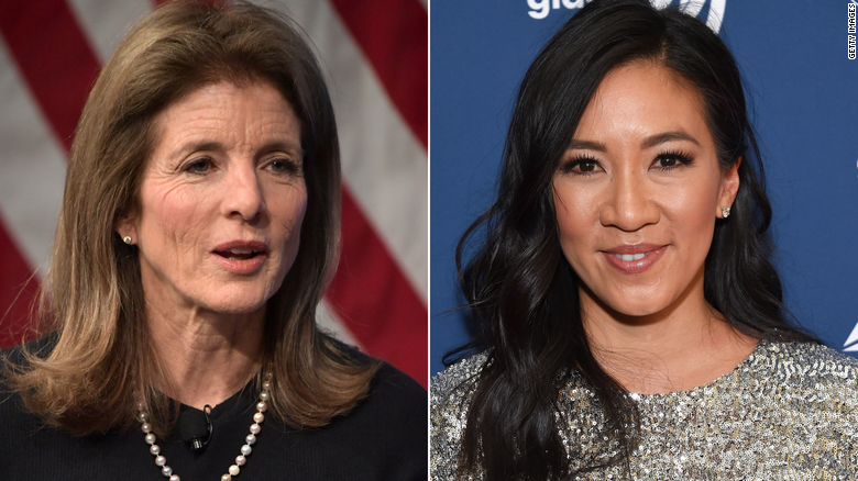 Biden picks Michelle Kwan to be ambassador to Belize and Caroline Kennedy to be ambassador to Australia