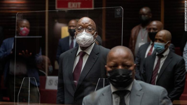 Zuma was previously released from prison on medical parole.