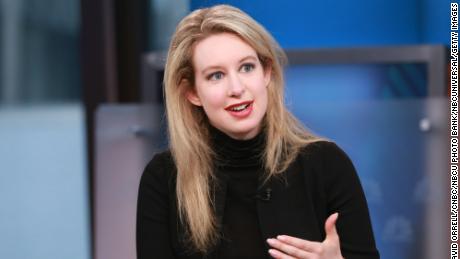Elizabeth Holmes was the CEO of Theranos during an interview on September 29, 2015.