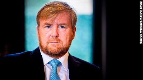 King Willem-Alexander admitted the party was &quot;not right.&quot;