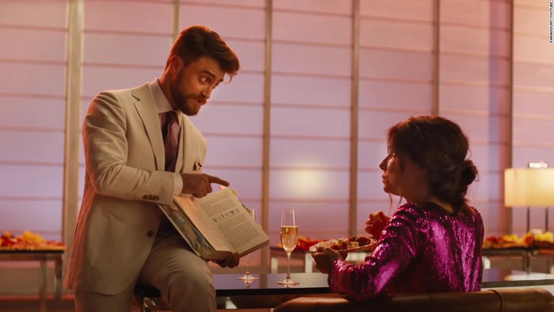 Daniel Radcliffe is a maniacal rich guy in 'The Lost City' trailer