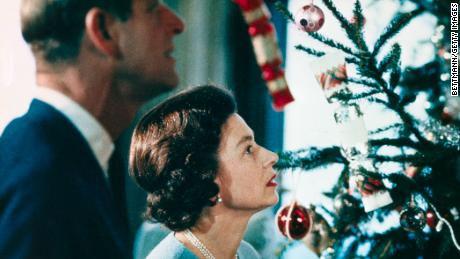 How Christmas looks like at the Queen's house