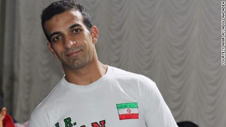 &quot;The Islamic Republic regime is forcefully trying to get the athletes involved in politics,&quot; says Assadollahzadeh.