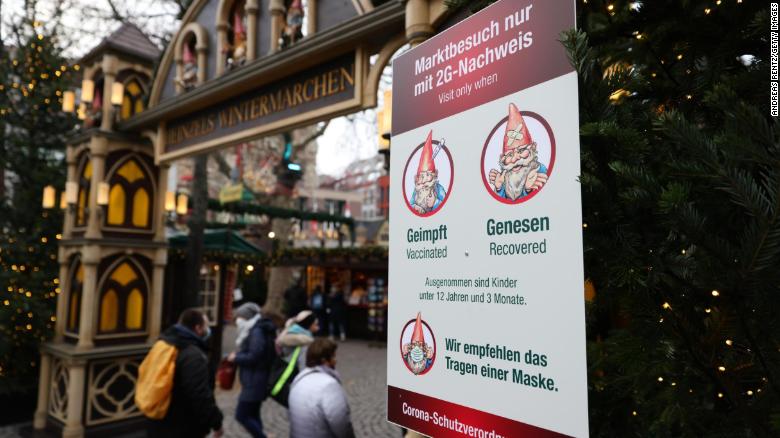 Germany has banned unvaccinated people from some public spaces, and is moving towards imposing mandatory vaccines.