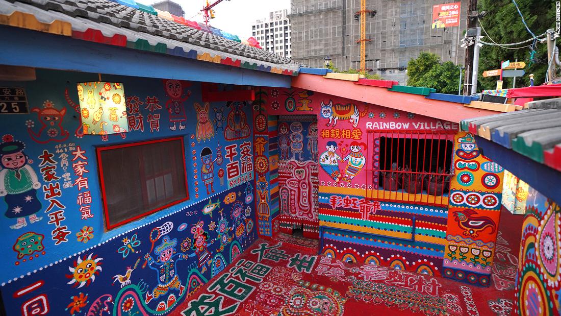 Taiwan's 'Rainbow Village' has a surprising history and a beautiful future
