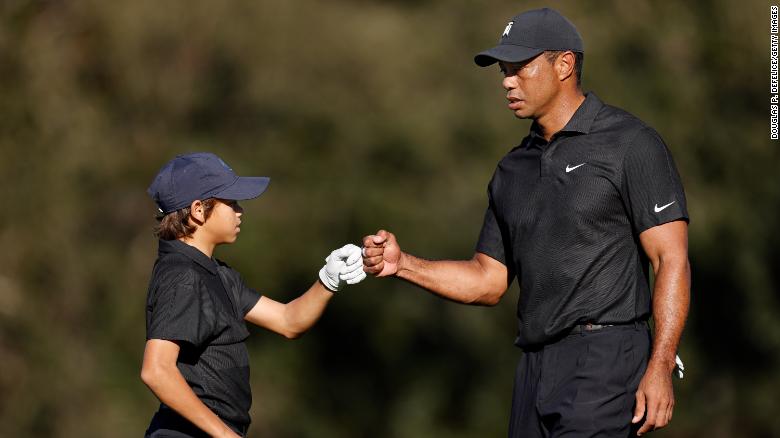 Tiger Woods at PNC Championship: ‘It was awesome to be out here playing’