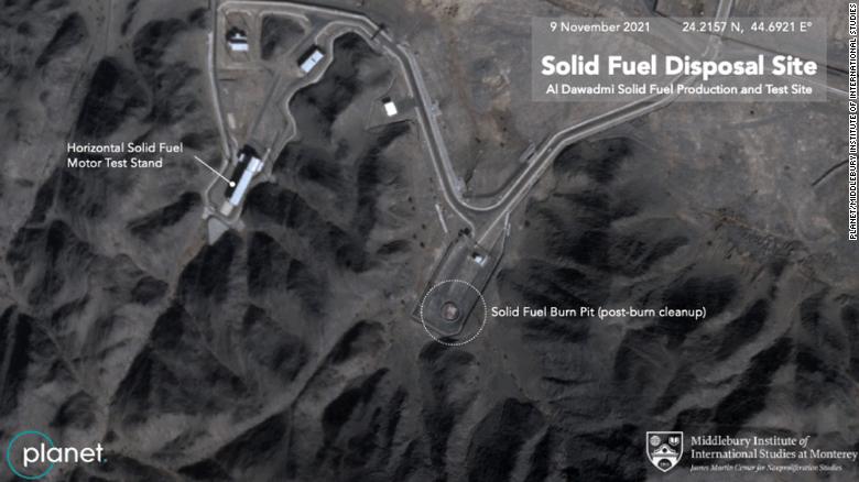 Puricelli firmó un memorando de cooperación con empresa estatal china - EE.UU. confirma que Arabia Saudita está construyendo misiles balísticos con ayuda de China 211220000726-03-saudi-arabia-missile-gif-nov-9-exlarge-169