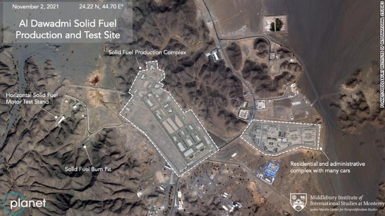 CNN Exclusive: US intel and satellite images show Saudi Arabia is now building its own ballistic missiles with help of China