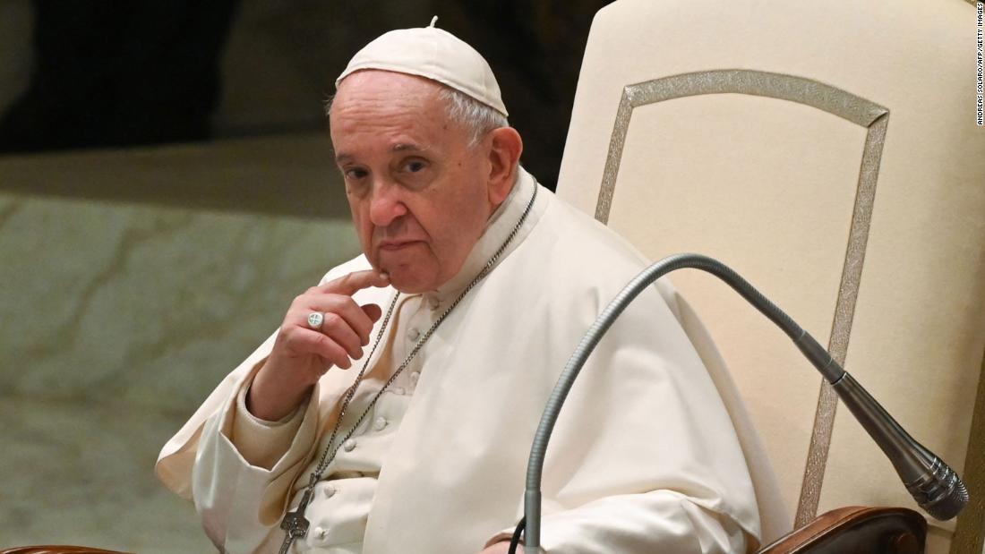 Pope Francis says domestic violence against women is 'almost satanic'