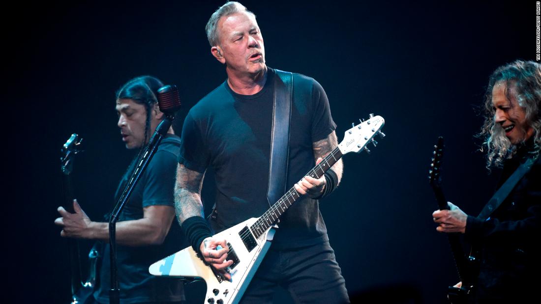 Metallica plays 1997 song live for first time at 40th anniversary concert