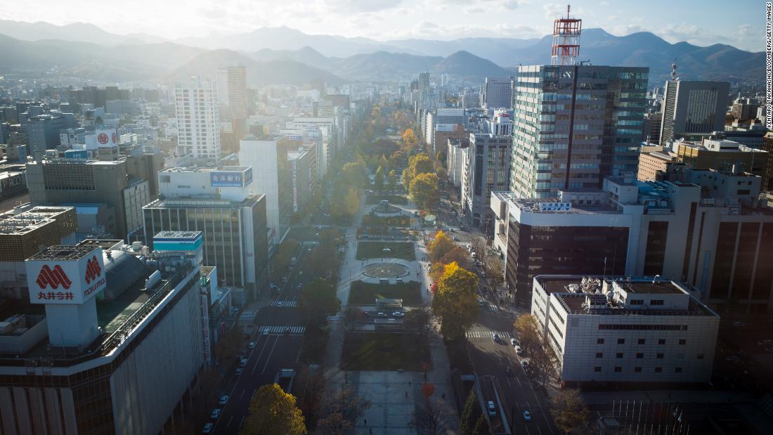 &lt;strong&gt;Sapporo:&lt;/strong&gt; This island is home to buzzy Hokkaido (pictured) and snowy Akan Mashu.