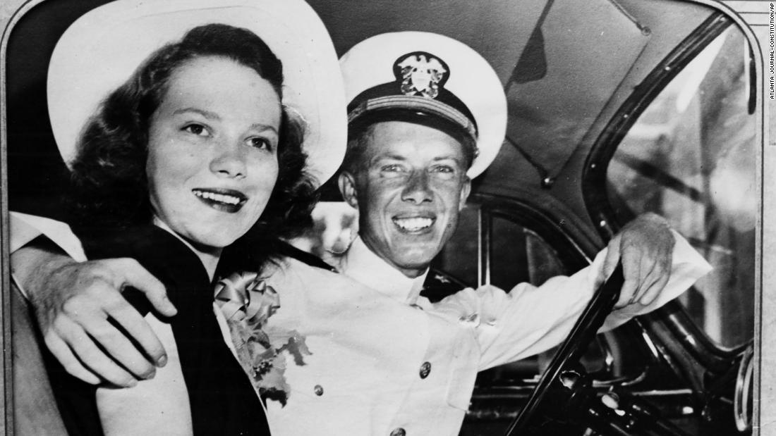 Rosalynn and Jimmy Carter were married on July 7, 1946. Both were born and raised in Plains, Georgia.